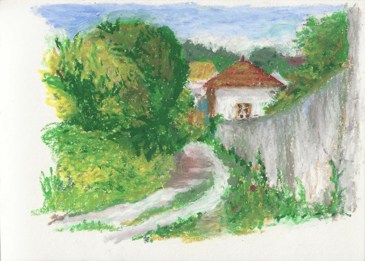 Estrada atrás de Subserra